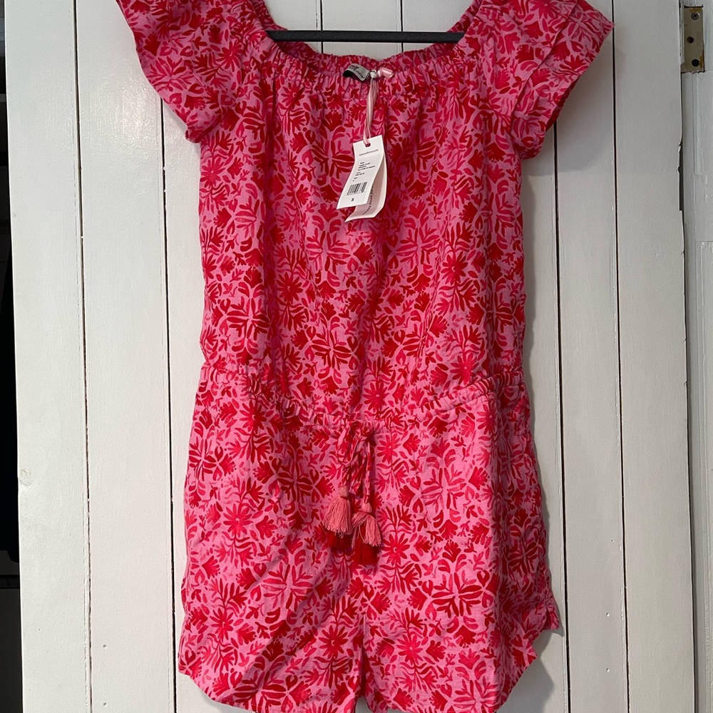 Vineyard Vines Pink Romper